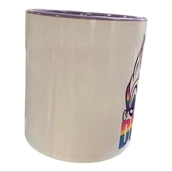 Disney Ursula Diva Mermaid Rainbow Glitter Ariel Mermaid Colorful - Picture 3 of 5